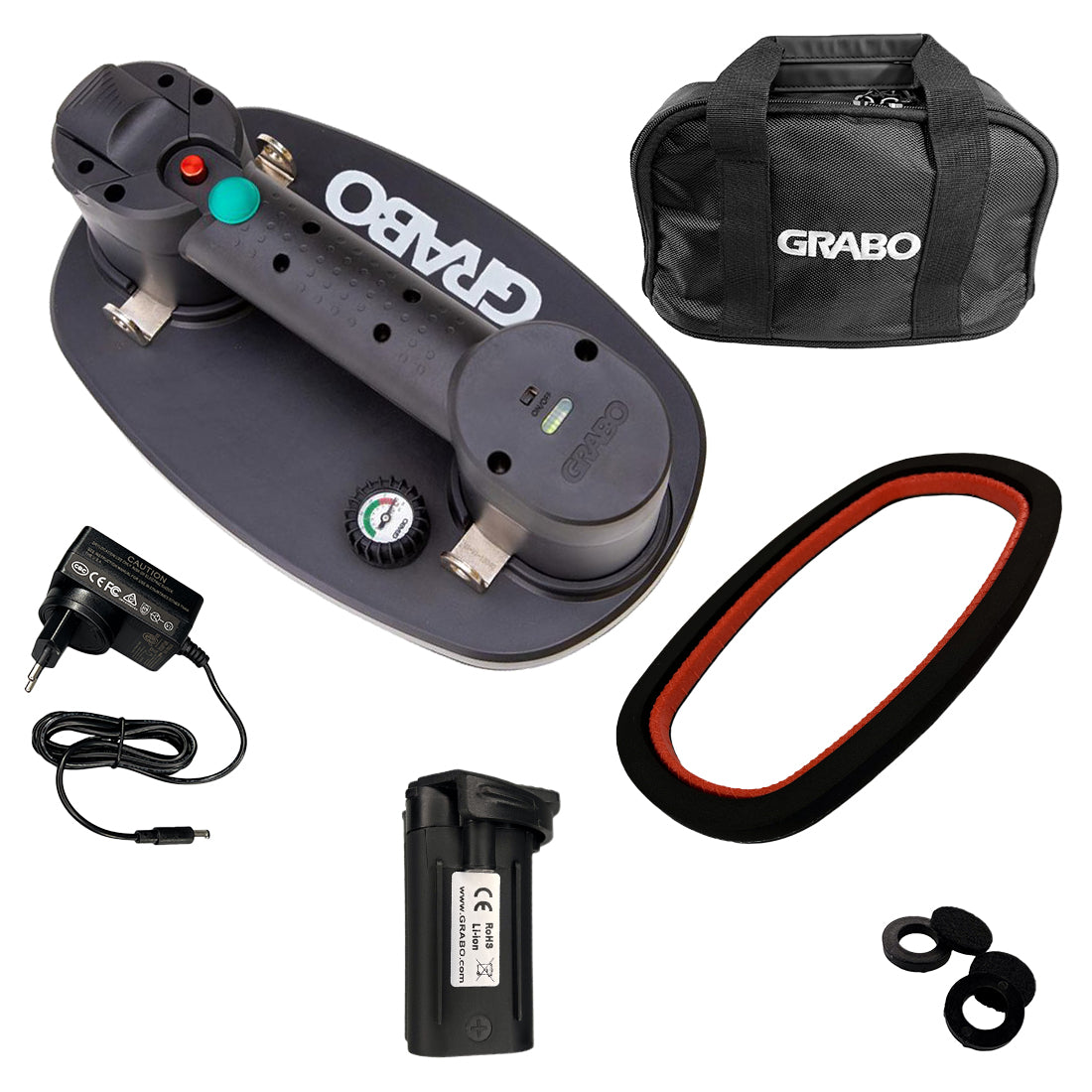 Grabo Plus Vakuum-Saugheber mit Tasche