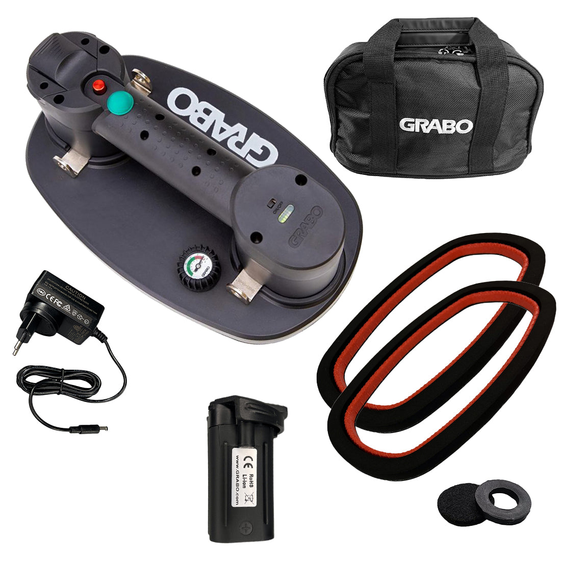Grabo Plus Vakuum-Saugheber mit Tasche