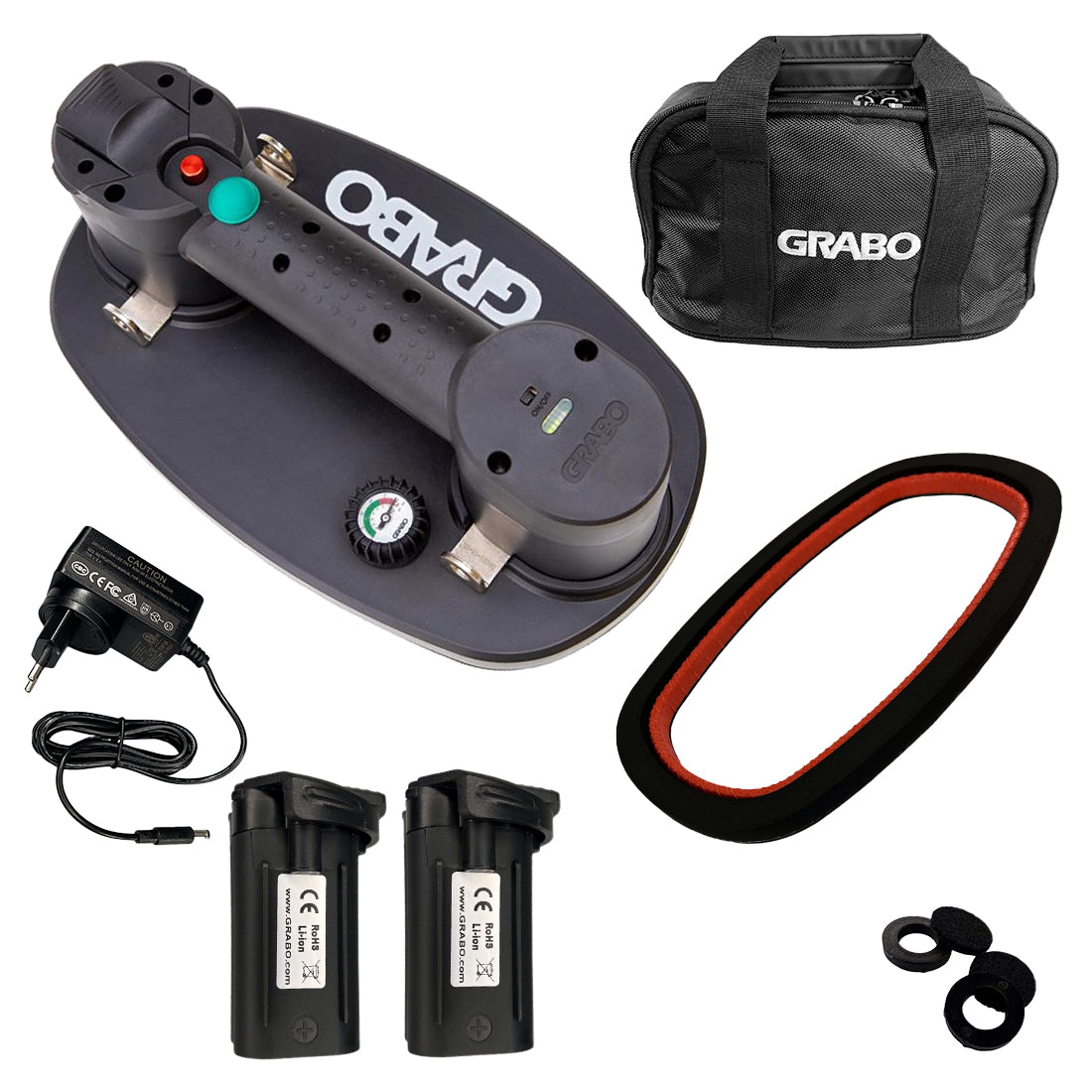 Grabo Plus Vakuum-Saugheber mit Tasche