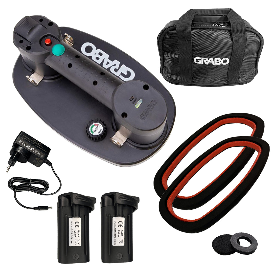 Grabo Plus Vakuum-Saugheber mit Tasche