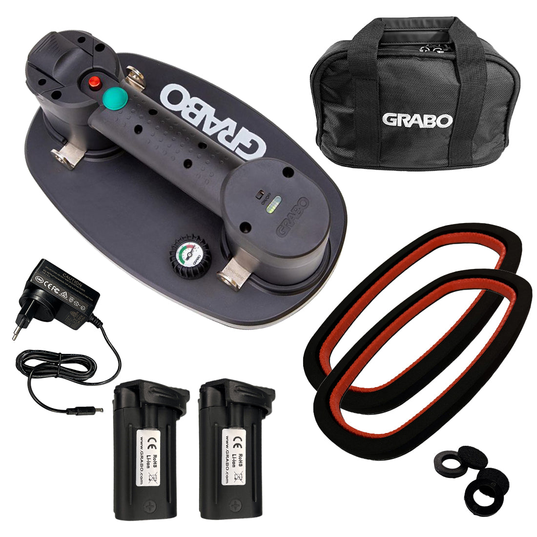 Grabo Plus Vakuum-Saugheber mit Tasche
