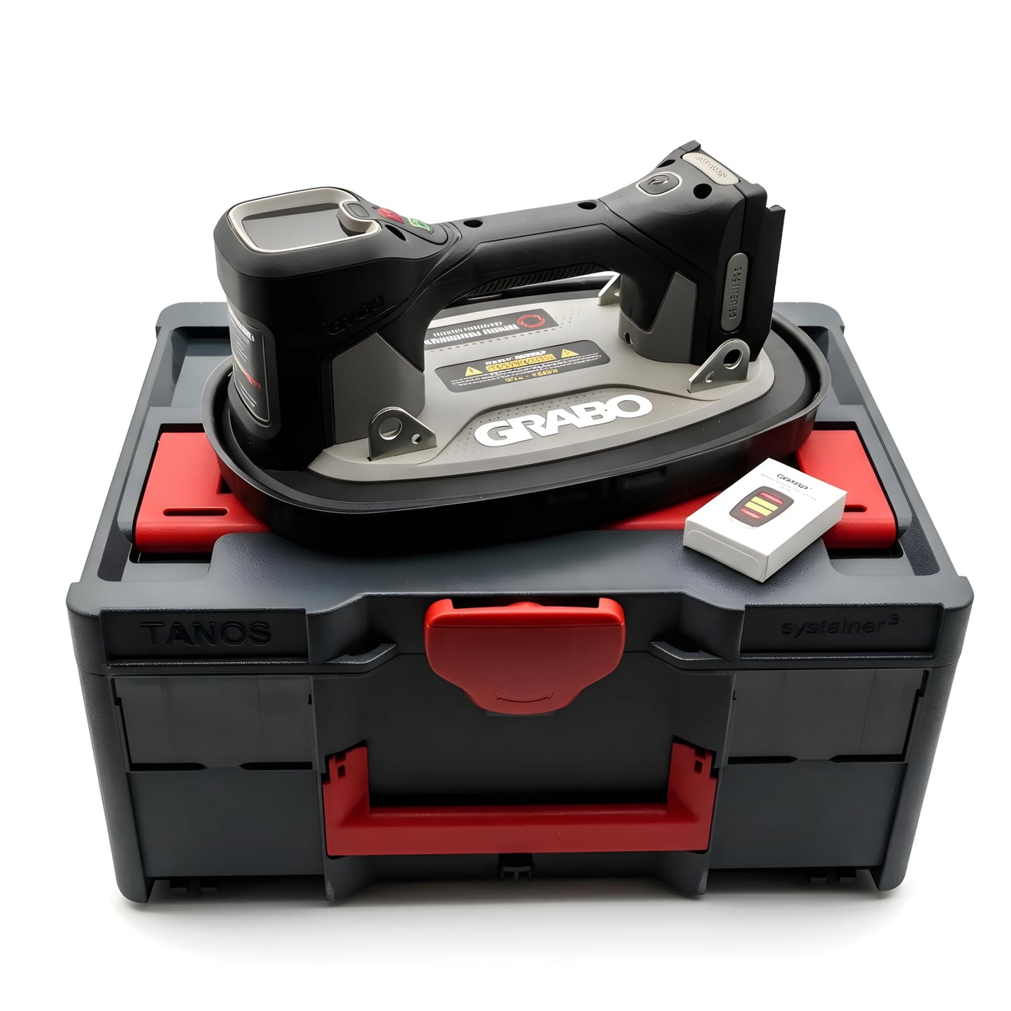 GRABO Pro Brushless mit Tanos Systainer III – kompatibel mit Bosch, Makita, Flex, DeWalt oder Milwaukee (Lieferung ohne Akku und Ladegerät)