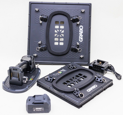 GRABO High Flow Plattenheber im Textilkoffer