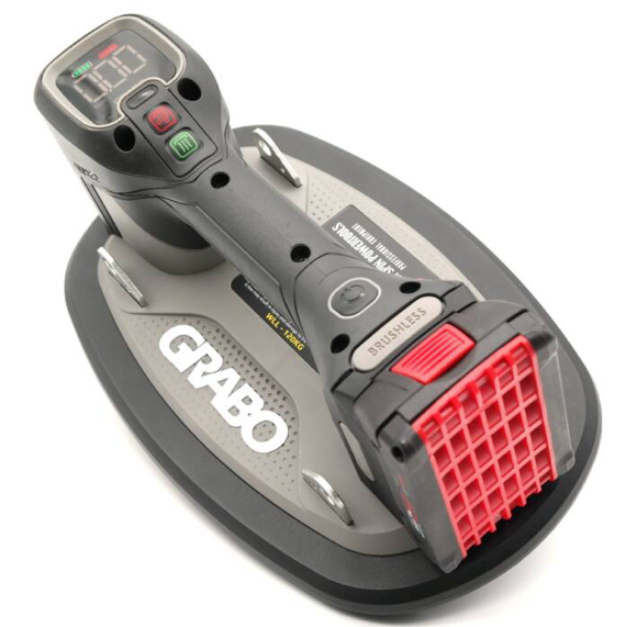 GRABO Pro Brushless - kompatibel mit Akkusystemen der führenden Hersteller (Gerät wird ohne Akku u. Ladegerät geliefert)