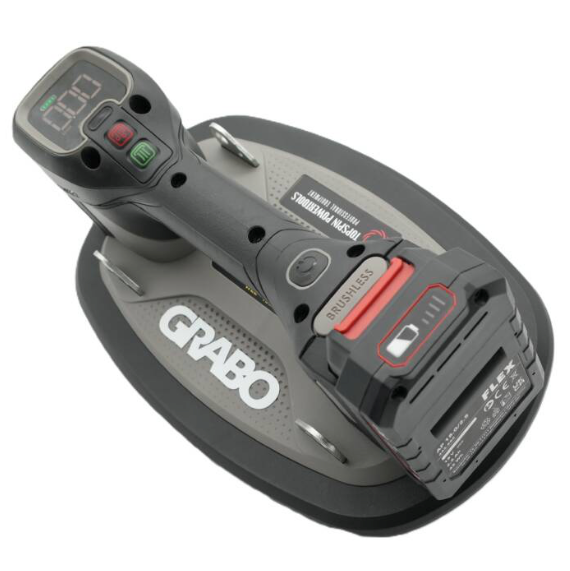 GRABO Pro Brushless - kompatibel mit Akkusystemen der führenden Hersteller (Gerät wird ohne Akku u. Ladegerät geliefert)