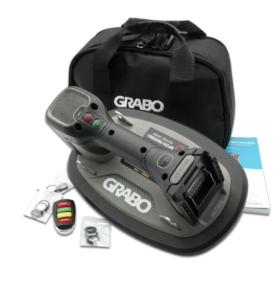 GRABO Pro Brushless - kompatibel mit Akkusystemen der führenden Hersteller (Gerät wird ohne Akku u. Ladegerät geliefert)