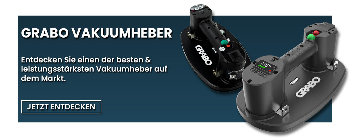 Grabo by Spickenreuther: Vakuumheber Banner