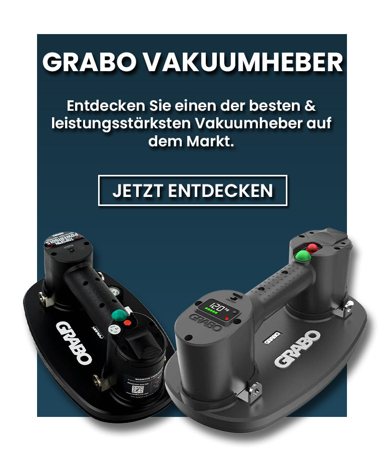 Grabo by Spickenreuther: Vakuumheber Mobile Banner