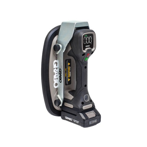 GRABO Impact Plate montiert am GRABO Pro Brushless